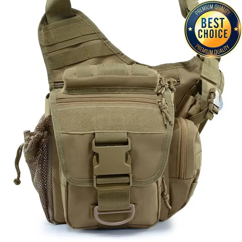 900D Tactical Messenger Bag Men Camping Outdoor DSLR Camera Bag Saddle Camouflage Shoulder Bag Camping Waterproof Crossbody Bag