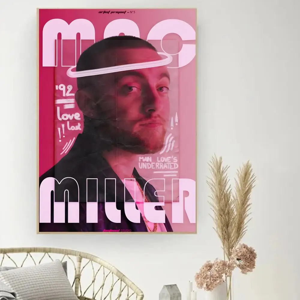 Singer M-Mac Circles Miller Classic Painting Calligraphy Poster Print Modern Decor Room Home Decor Canvas Art Pictures Home For