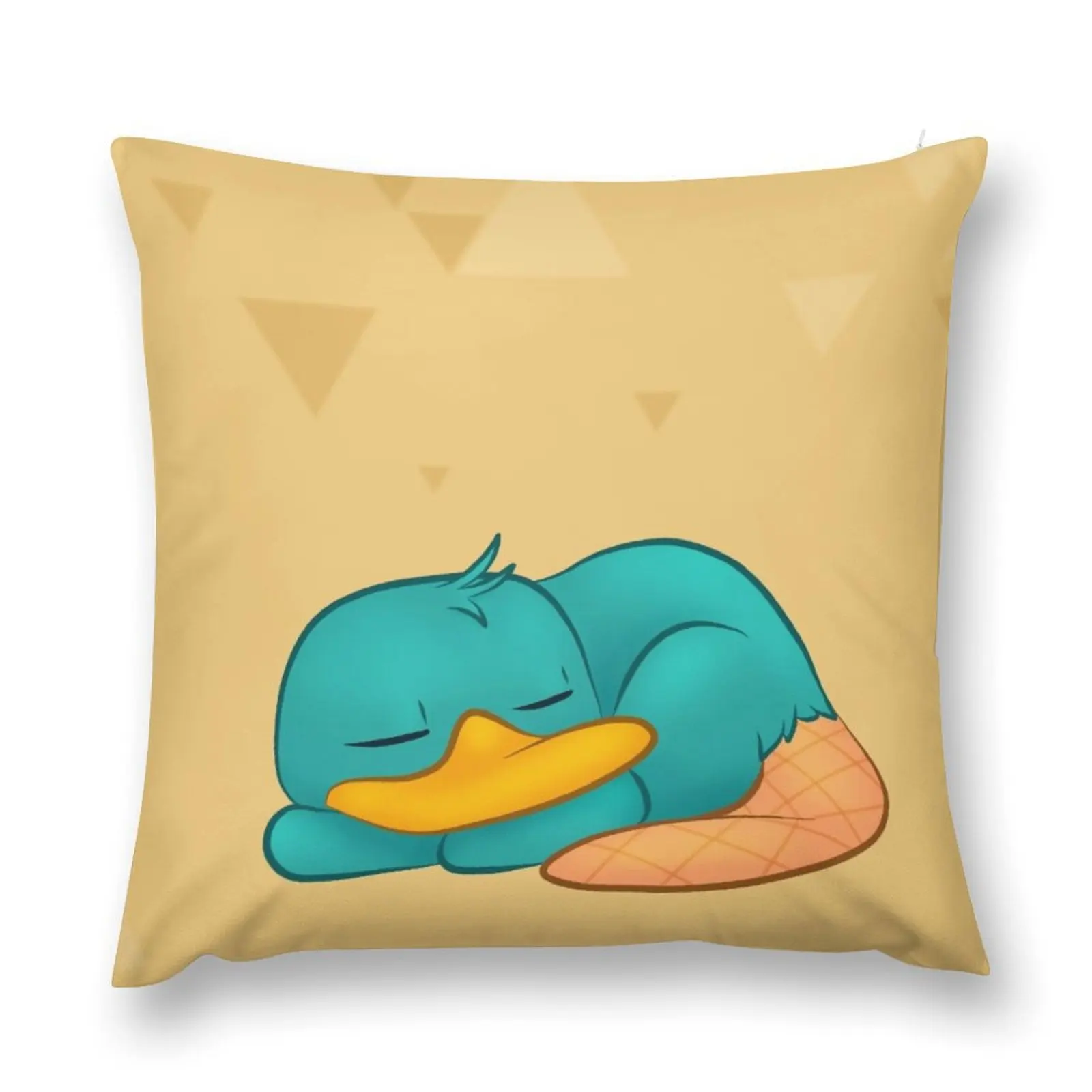 The Napping Little Platypus Throw Pillow Christmas Covers christmas pillow case Cushions For Sofa pillow