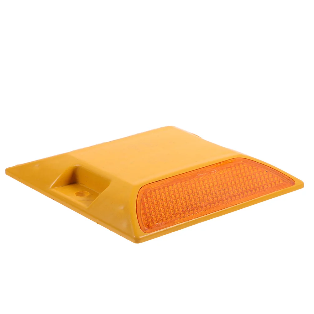 عاكسات مخروطية تحذيرية للسلامة لعلامات الرصيف على الطرق الممرات، ترصيع عاكسة سميكة