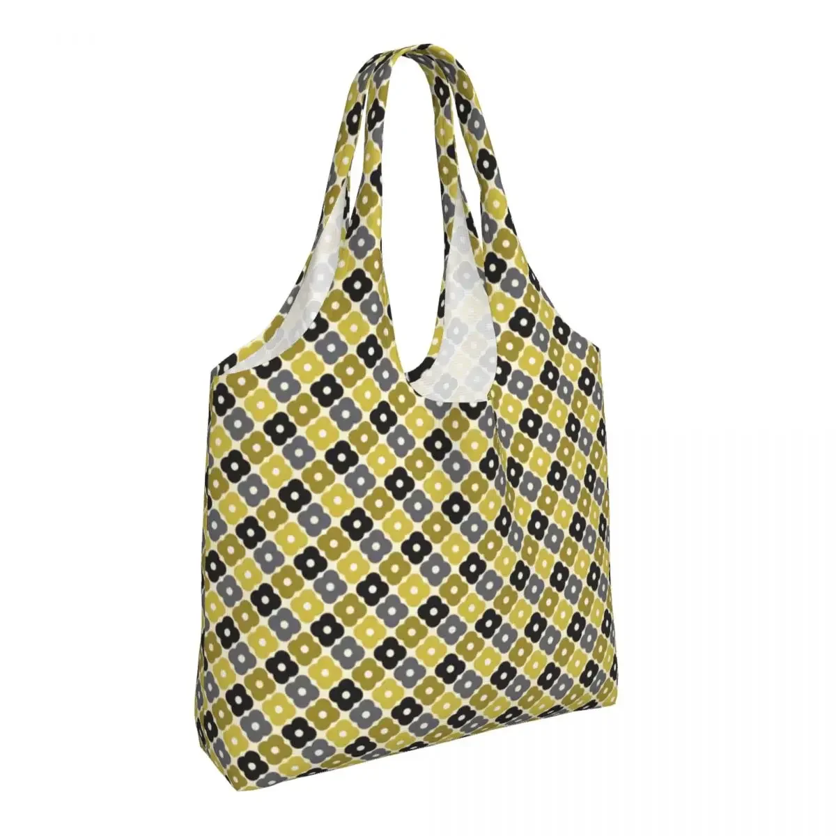 Custom Flower Spot Multi Shopping Tote Bag Recycling Orla Kiely Canvas Groceries Shopper Shoulder Bags Photography Handbags