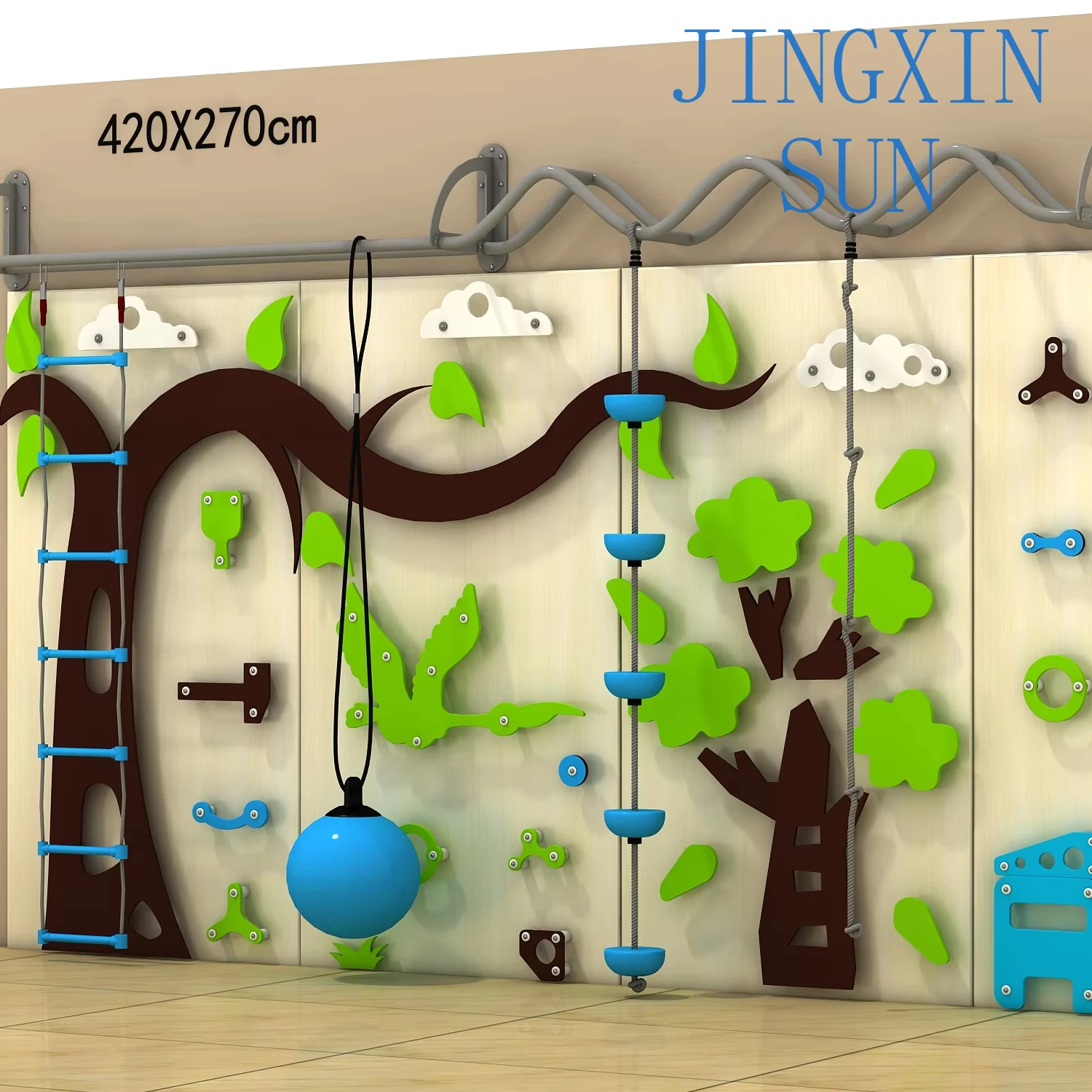 Klimwand voor kinderen voor th - Kids Outdoor Climbing Wall recensie en prijs
