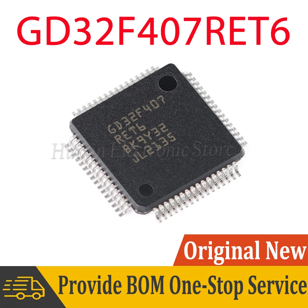 

1-5pcs GD32F407RET6 LQFP-64 GD32F407 32F407RET6 LQFP64 Cortex-M 32-bit Microcontroller MCU IC Controller New Original