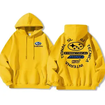 STI Subaru WRX Rally 同款連帽衫 男士六星賽車外套 時尚服裝 8 最佳銷售 速霸陸拉力賽 - №6