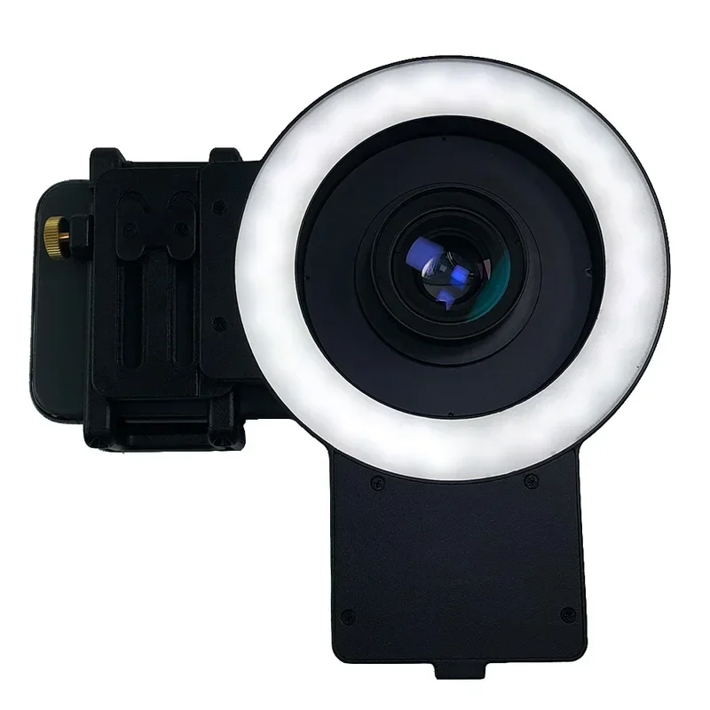 

Full Medical MK023 Dental Photography Equipment Oral Mobile Phone Ring Fill Light With Macro And CPL Lens