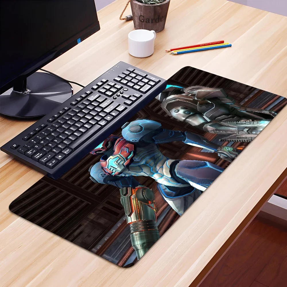 

1pc Metroid Prime Remastered Non-slip Mouse Pad Suitable For Office Computers Laptops E-sports Game Desk Mats XXL Keyboard