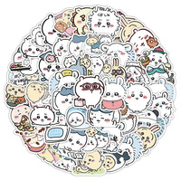 60pcs Cute Chiikawa Stickers DIY Waterproof Vinyl Scrapbook Phone Case Water Cup Lovely Cartoon Anime Sticker Kids Gift Toy