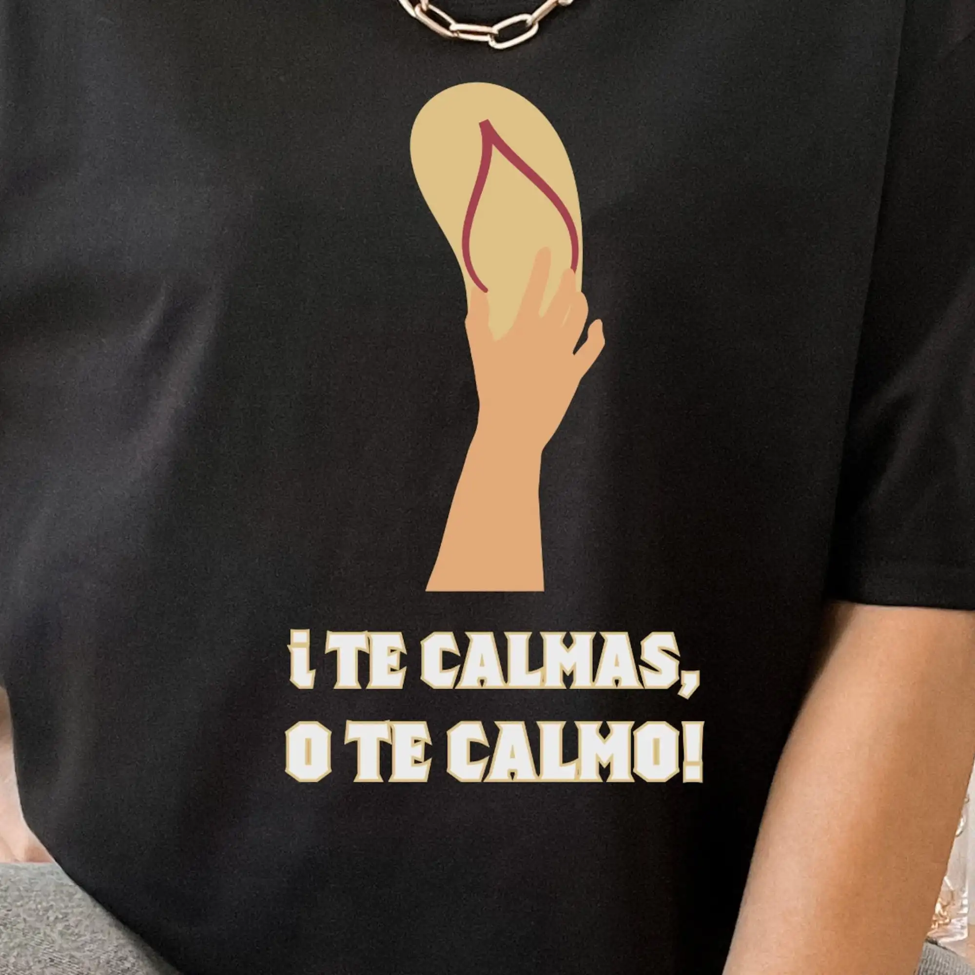 Funny Latina Mom T Shirt I Te Calmas O Calmo For Mexican Quote Tee Para Mama Spanish Friend