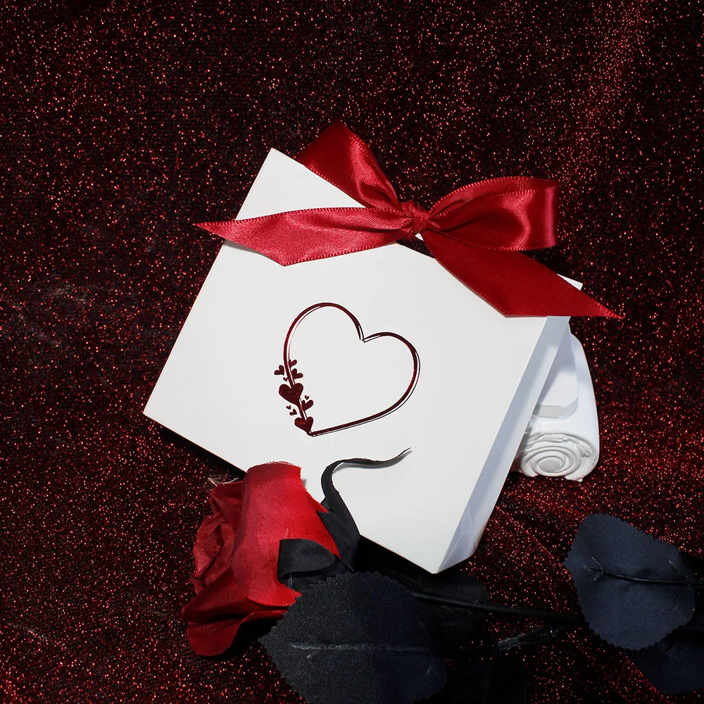 Valentine's Day Love Candy Box, Gift Box, Gift Box for Lover, Lover Candy Box Valentine's Day Heartbeat Gift Box