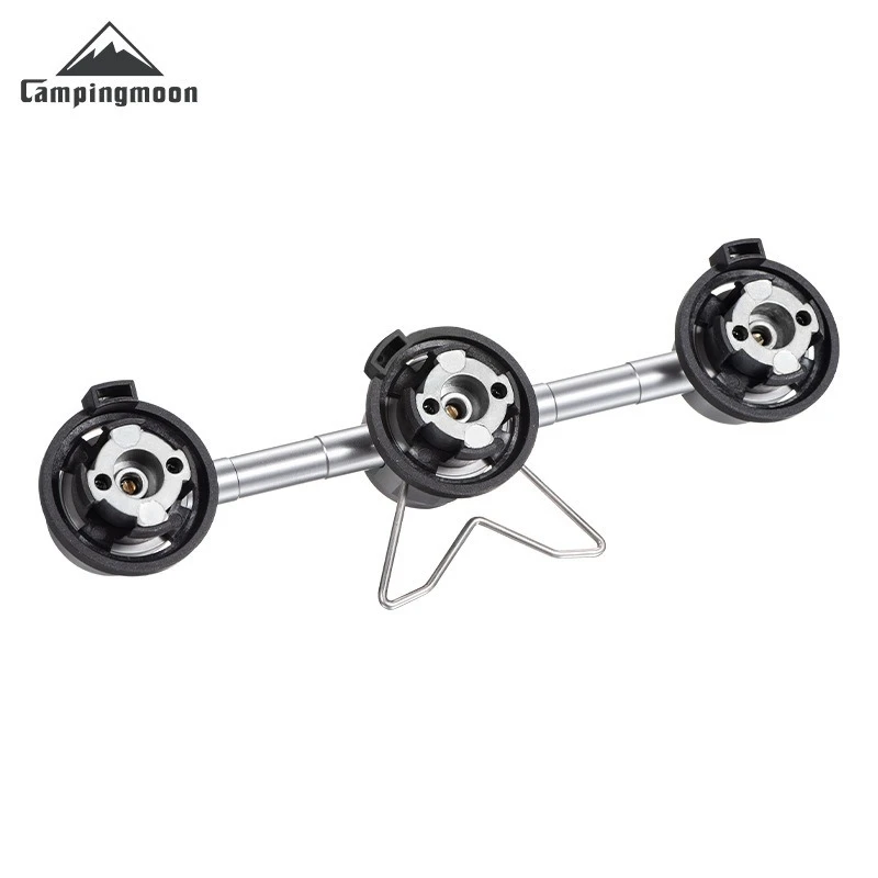 

CAMPINGMOON Z30 3-в-1 бутановый адаптер, удлинительный шланг, разделенный адаптер печи с газомагнитным разъемом всасывающей головки для кемпинга