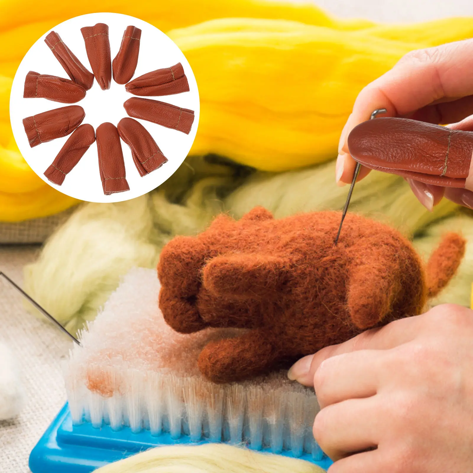 10Pcs Thimble Finge…