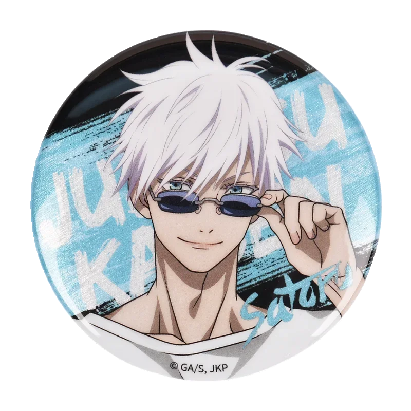 

Anime Jujutsu Kaisen Itadori Yuji Fushiguro Megumi Kugisaki Nobara Cosplay Casual Wear Brushed Silver Onion Badge Ambitus Gift