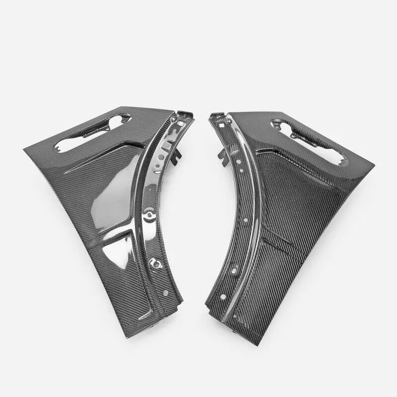 for Mini Cooper S R50 R52 R53 Carbon Fiber Front Fender Mudguards 2pcs Bodykits EPA2 Style Mud Guards