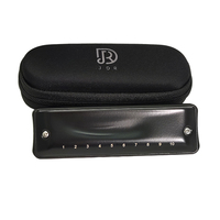 JDR NinJa Harmonica, Diatonic 10 Holes Blues Harp, Resin Comb Mouth Organ, Professional Armonica, Outdoor Musical Instrumentos