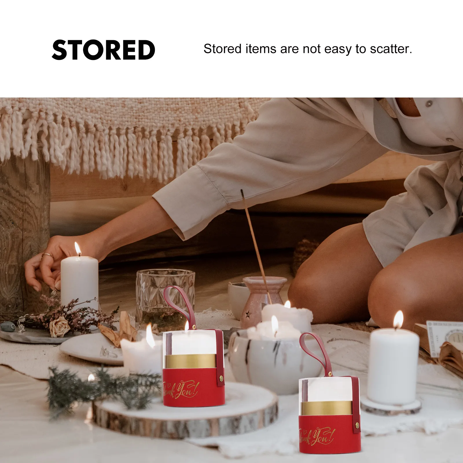 

2pcs Cylinder Transparent Lid Portable Gift Container Wedding Chocolate Case Party Supply Storage Holder Plastic Lid Candy Case