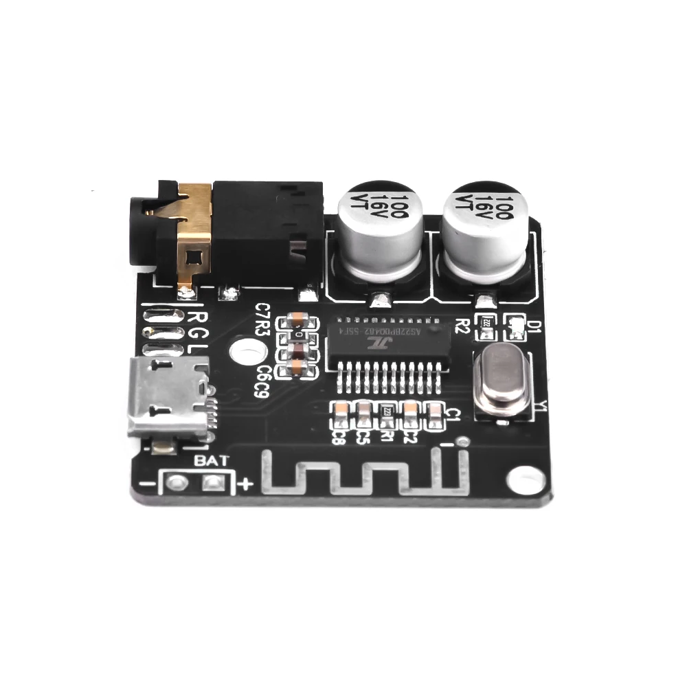 Audio Receiver Board VHM-314 Bluetooth 5.0 MP3 Lossless Decoder Board Type-C Micro USB Audio Amplifier SOP24 SOP16