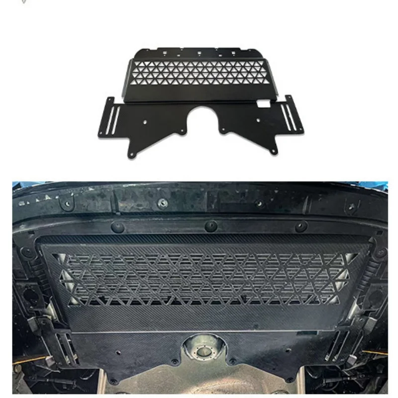 Dry Carbon Fiber Front Lip Grille Side Skirts Rear Lip Wing Canards Aero Kit for  G80 M3 G82 M4 Performance Tuning Direct view 5