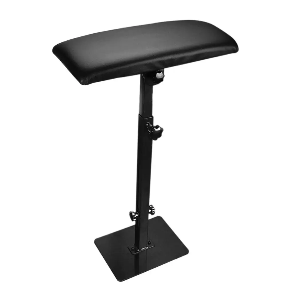 

PU Leather Adjustable Arm Rest Stand for Tattoo Durable Metal Portable Armrest Support for Tattooing Salon