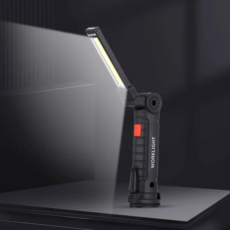 Rechargeable LED Work Lights with Magnetic Base, 360°Rotation,Versatile Lighting for Repairs, Outdoors for Men