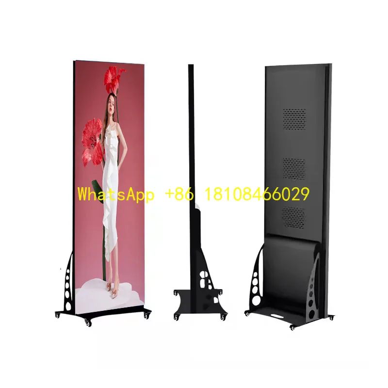 

High Quality Indoor Digital Poster LED Display P2.5 P1.86 Stand LCD Screen for Events Advertising Display