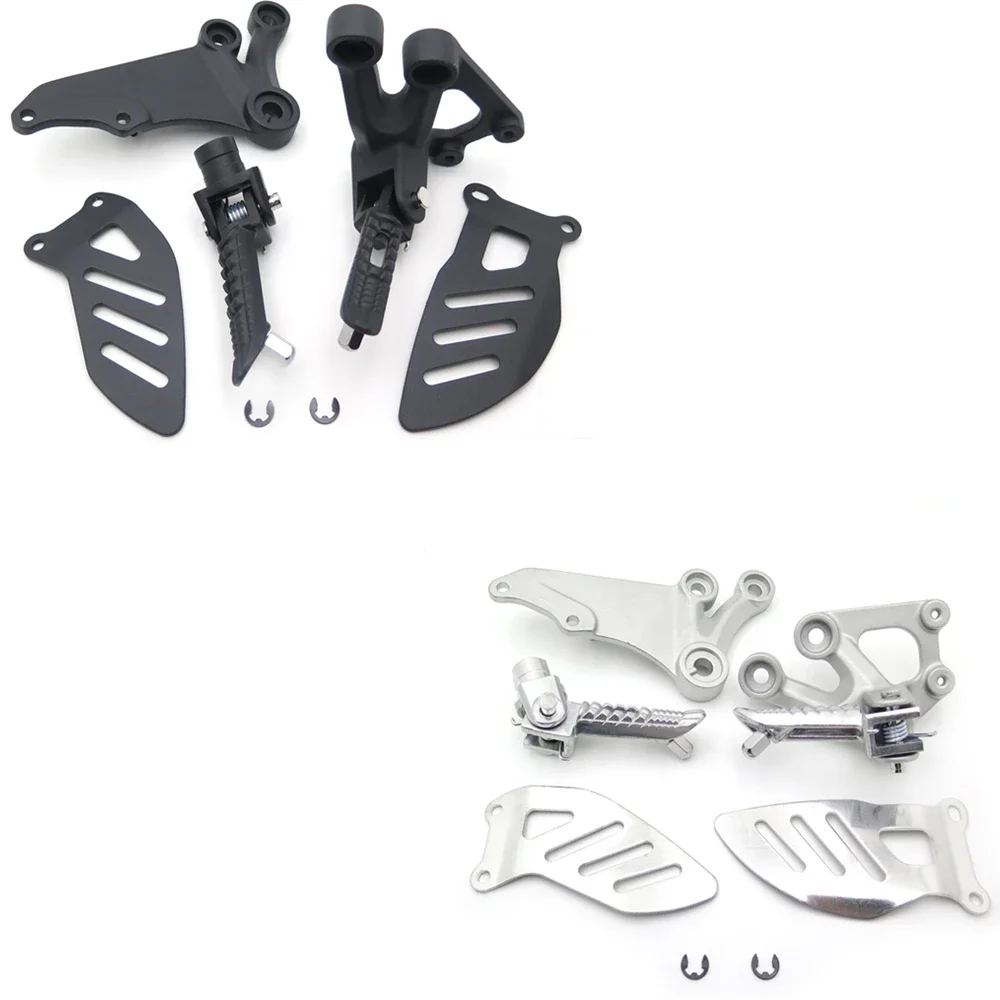

Foot Pegs Footrest Bracket for Suzuki GSXR 600 GSXR 750 2006-2010 Black Motorcycle Parts Front Rider