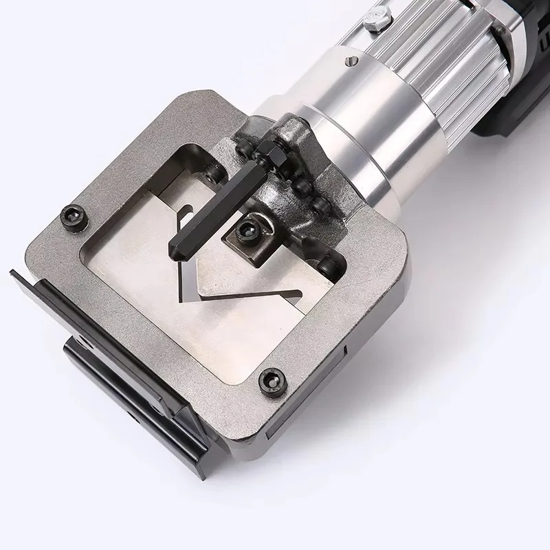 آلة قص الصلب الكهربائية المحمولة بزاوية الصناعية آلة قطع الصلب المحمولة شبه الأوتوماتيكية