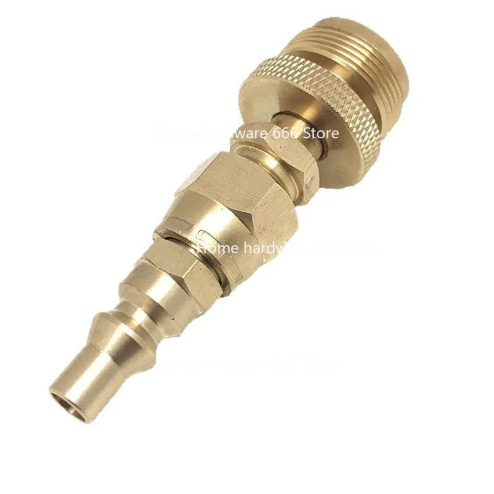 

1/4 Inch Quick Connect 1LB Cylinder Connector 3/8 Inch Propane Tank Adapter