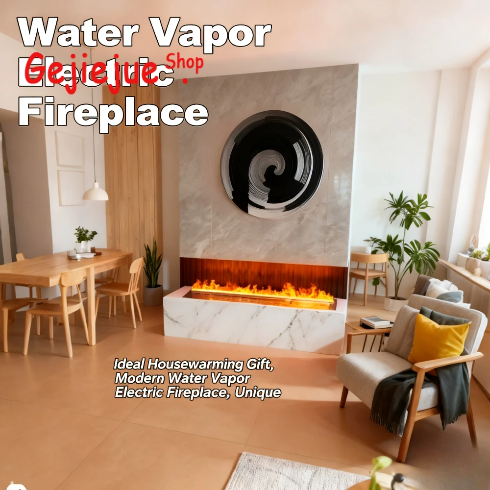 

Bestseller】Modern Nebel Kamin with Remote Natural Water Evaporation Technology - Innovativ und Sicher
