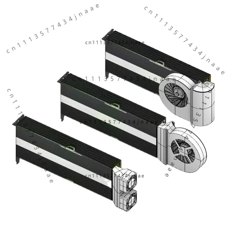 N+ for AMD 9300X2 Compute Card External High-performance/Turbine Active Cooler, 4-pin Mini Connector