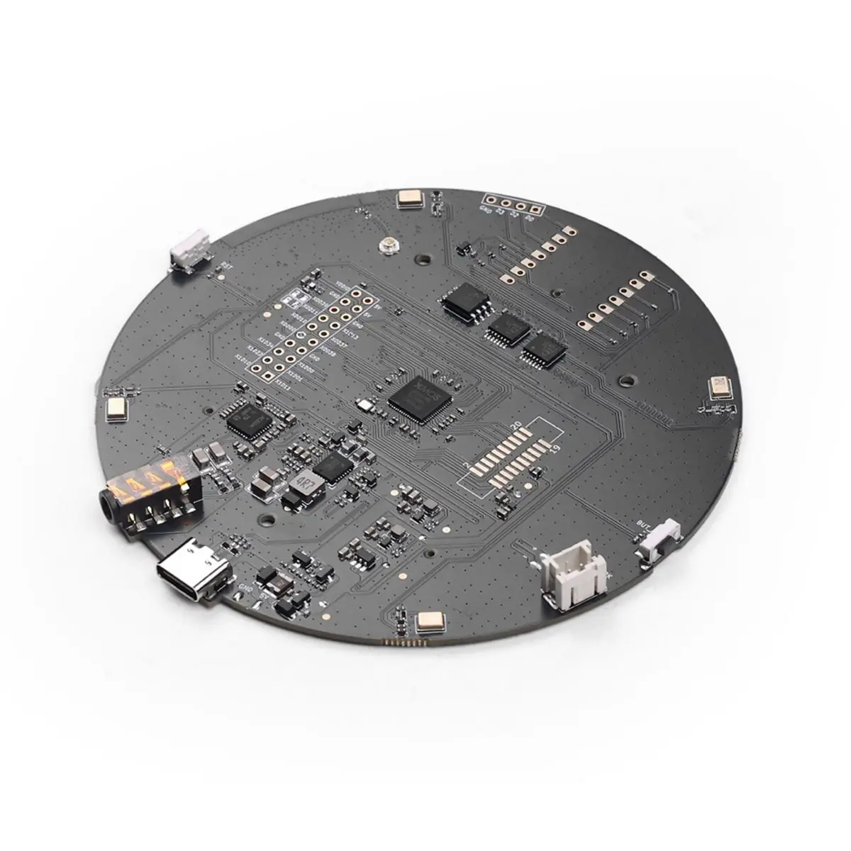A49T ReSpeaker XMOS XVF3800 - AI-Powered 4-Mic Array for Clear Voice Even in Noise, AGC DoA VAD, 5m 360° Voice Pickup