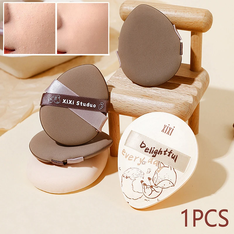 Cartoon Fox Make-Up Spons Puff Make-Up Concealer Super Zachte Elastische Katoenen Face Base Make-Up Cosmetische Puff Beauty Tools