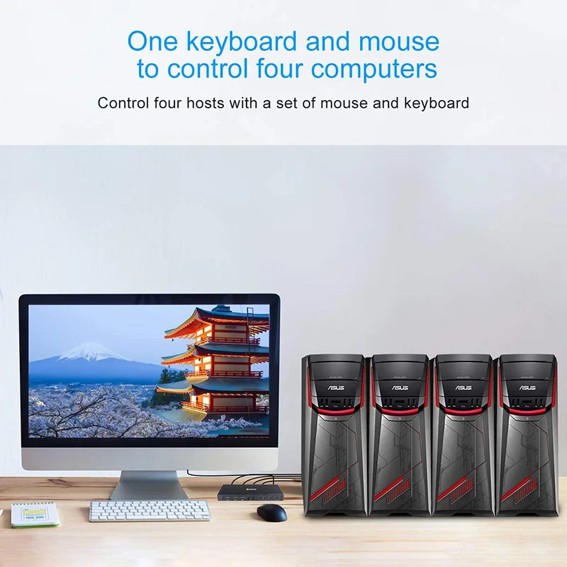 プラグアンドプレイネットワーク用のスプリッター,hdmiと互換性があり,kvmスイッチ,スクリーン共有ステーション,ゲーム,ライブスクリーン,スプリッター