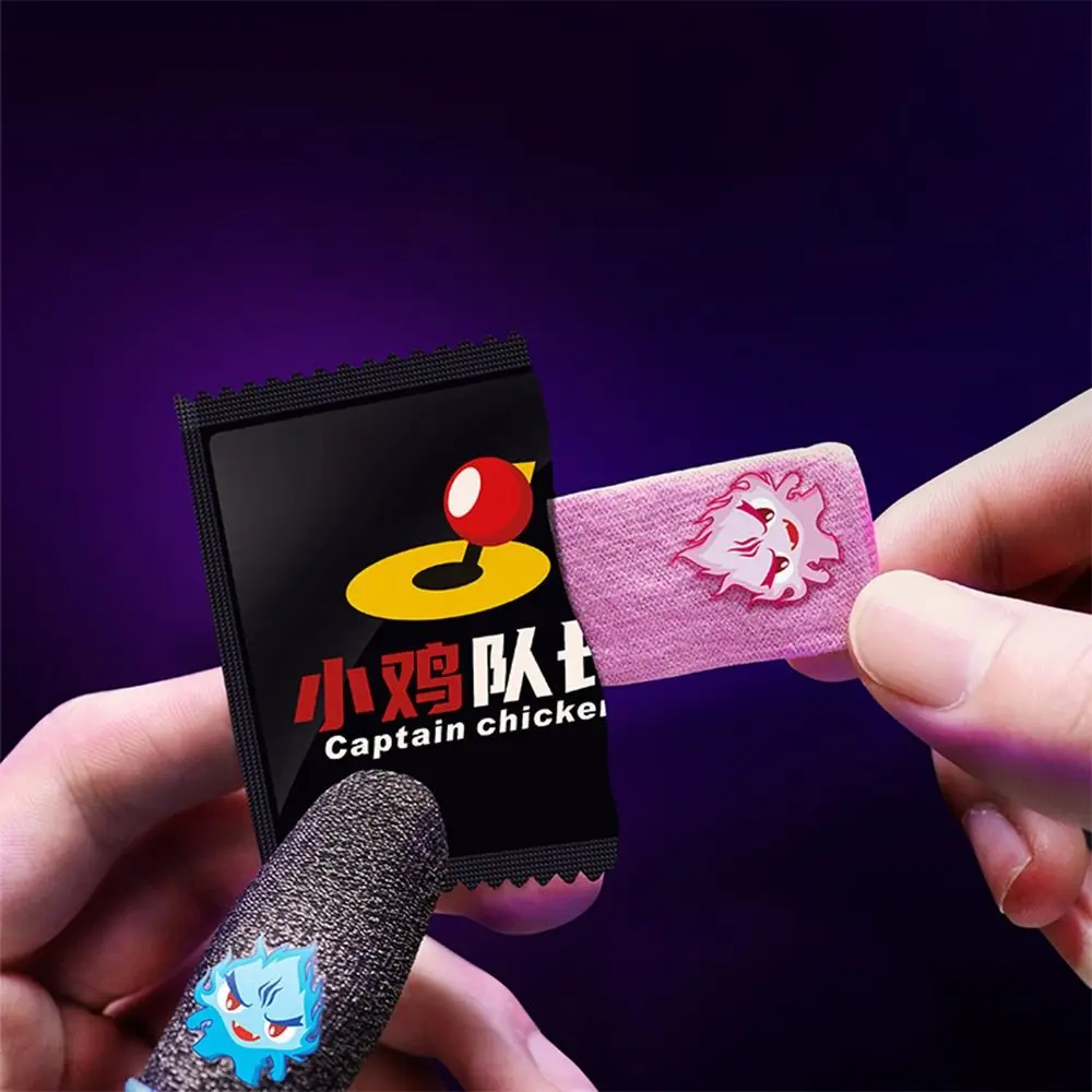 Touch Screen Finger Sleeve Prevent Hand Slide Breathable Breathable Cots Anti-slip Conductive Sweatproof Fingerstall