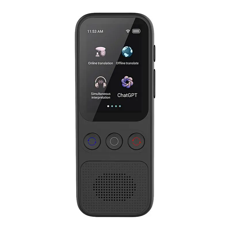 

Language Translator Device with 138 Languages Portable Voice Translating 18 Offline Translation Simultaneous Interpretation