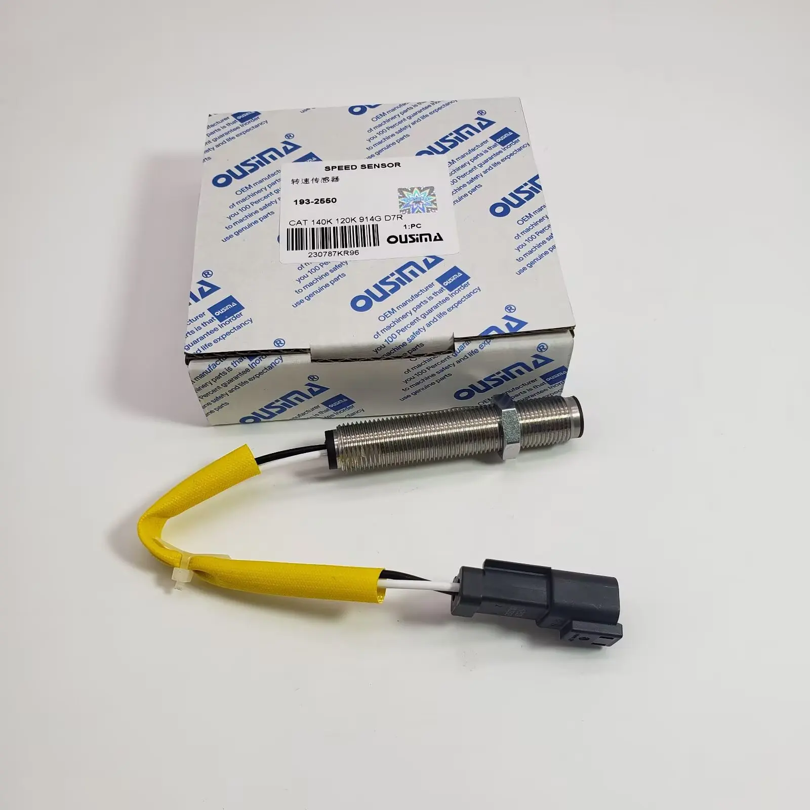 Piezas de maquinaria de construcción Sensor de velocidad 193-2550 para CAT 140K 120K 914G D7R