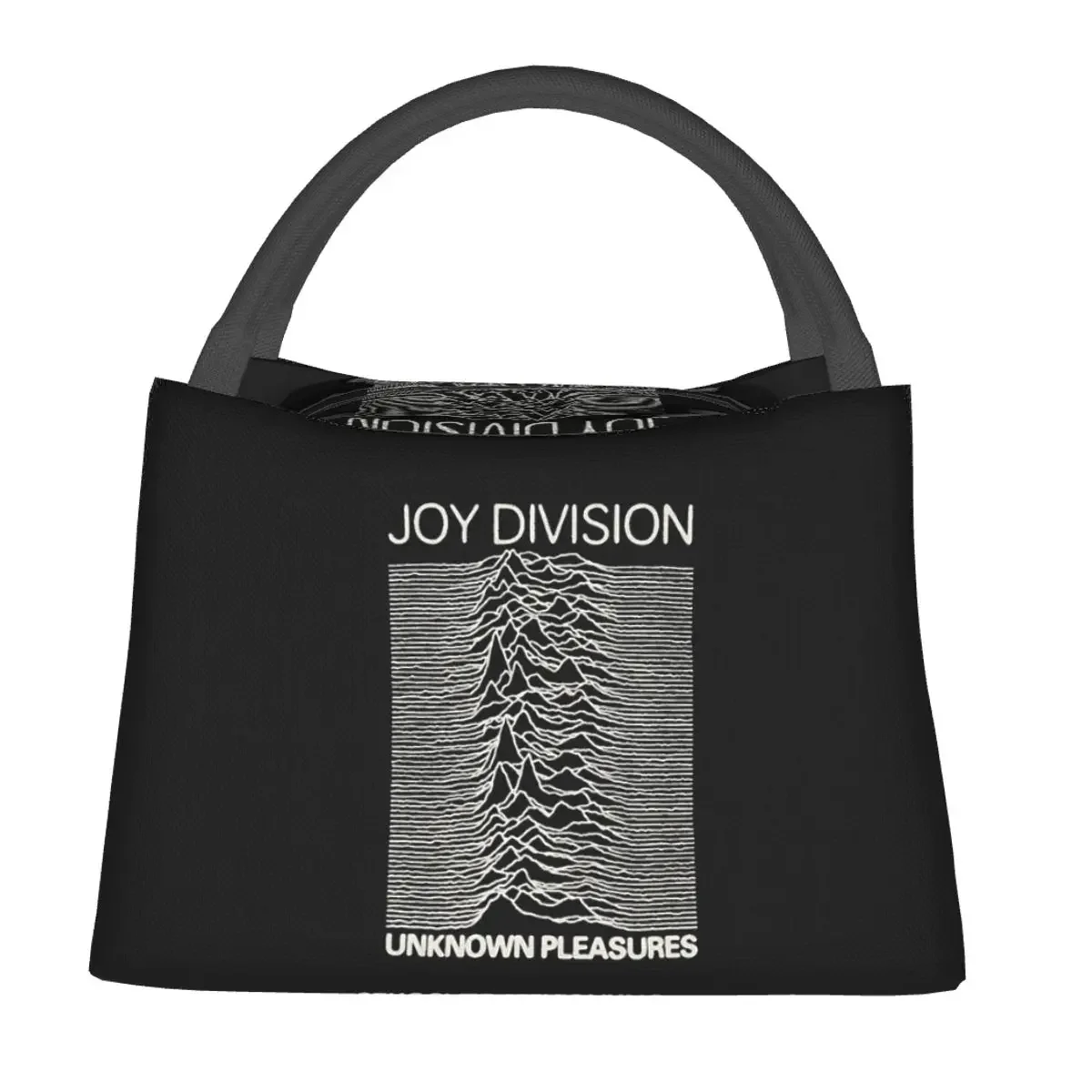 Joy Division Unknown Pleasures Lunch Bags Insulated Bento Box Lunch Tote Picnic Bags Cooler Thermal Bag for Woman Kids School