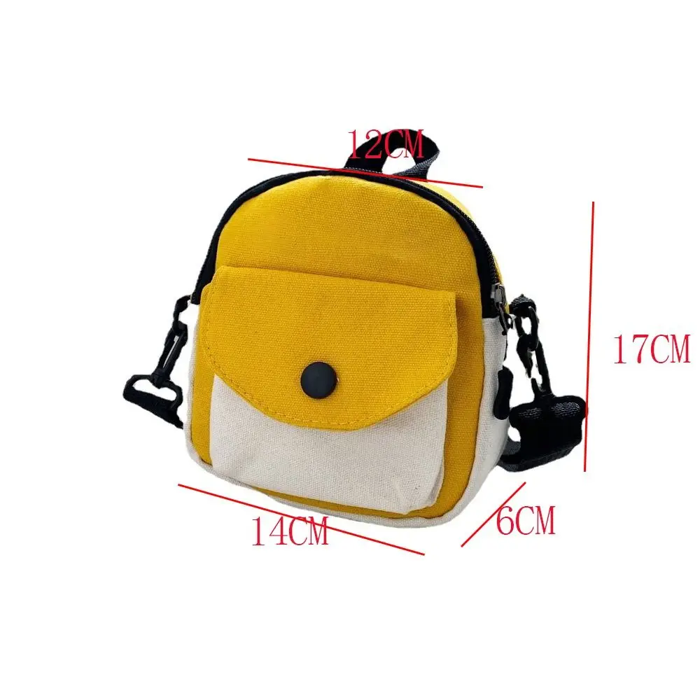 Small Korean Version Casual Versatile Messenger Bag Crossbody Pouch Cute Shoulder Bag Canvas Bag