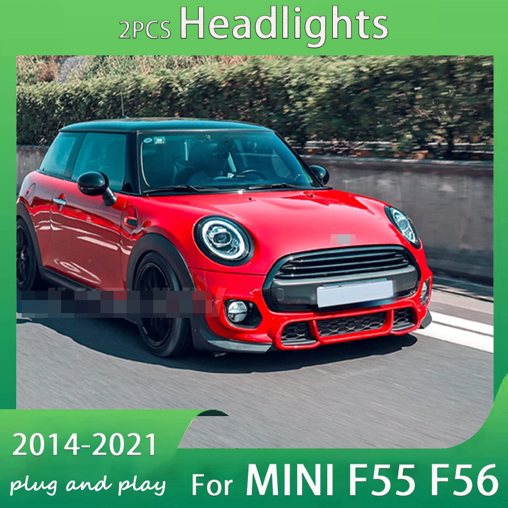 

Стайлинг автомобиля для фар MINI F56 Задний фонарь 2014-2021 F54 F55 F56 F57 Светодиодная фара DRL Фара Светодиодный проектор Аксессуары