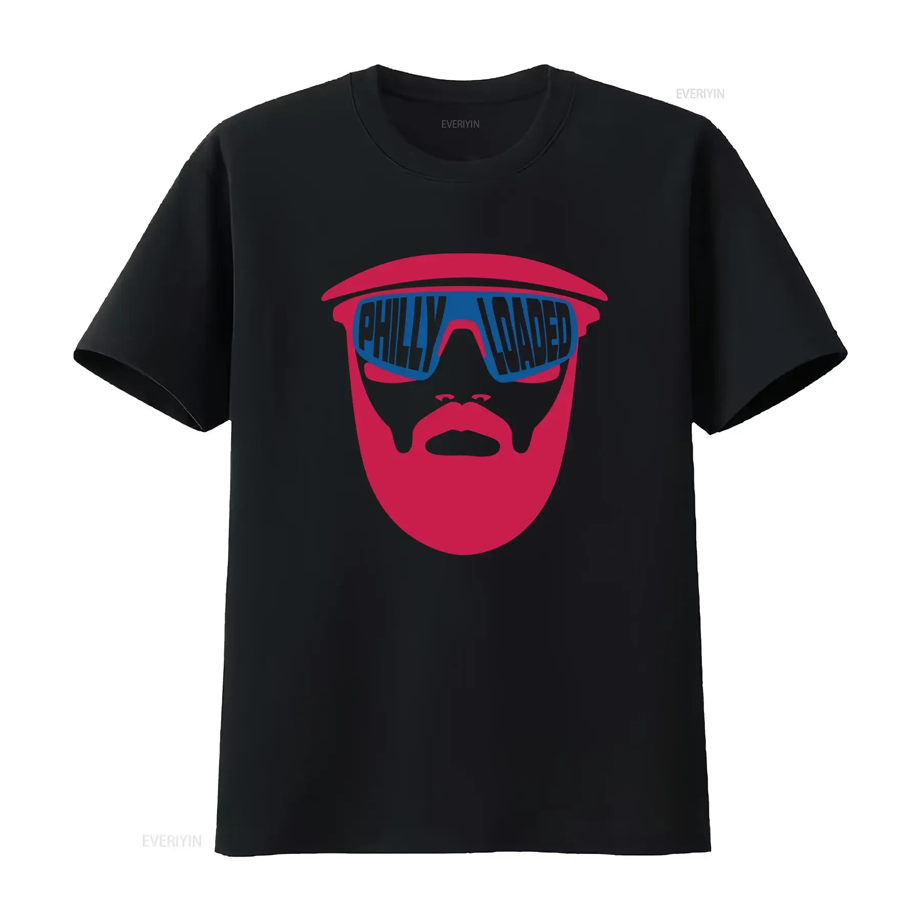 

Philly Loaded Shades T Shirt vintage Washed graphic homme Soft Versatile Unisex Comfortable Casual Top For Everyday Wear
