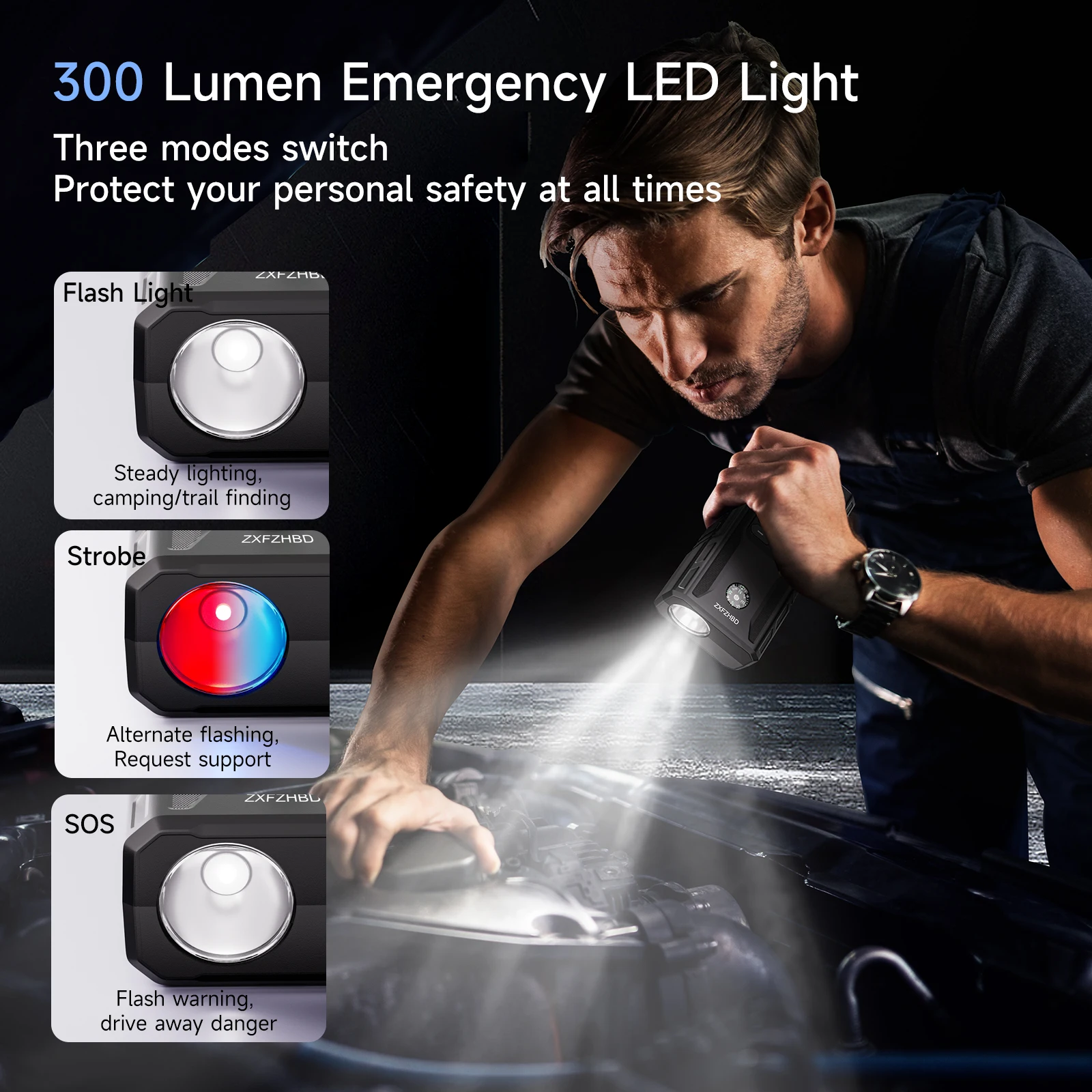 

Стартер с воздушным насосом, портативный автомобильный аккумуляторный стартер (8,0 бензин/1,85 галлонов дизеля), аккумулятор стартера 12 В, стартер, Wi