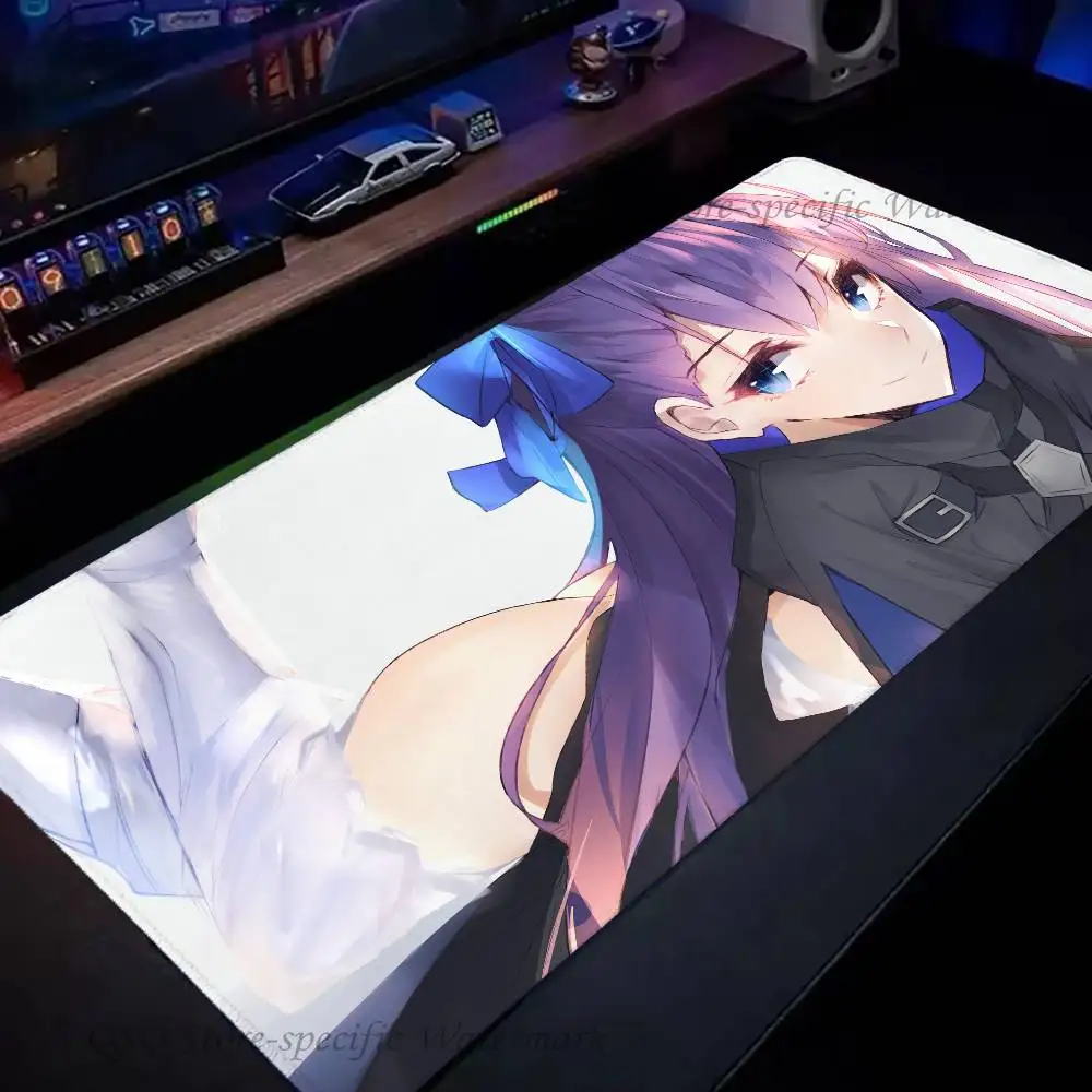Meltryllis Anime Fate Grand Order Mousepad Non-slip Suitable For Office Computers Laptops E-sports Game Desk Mats XXL Keyboard