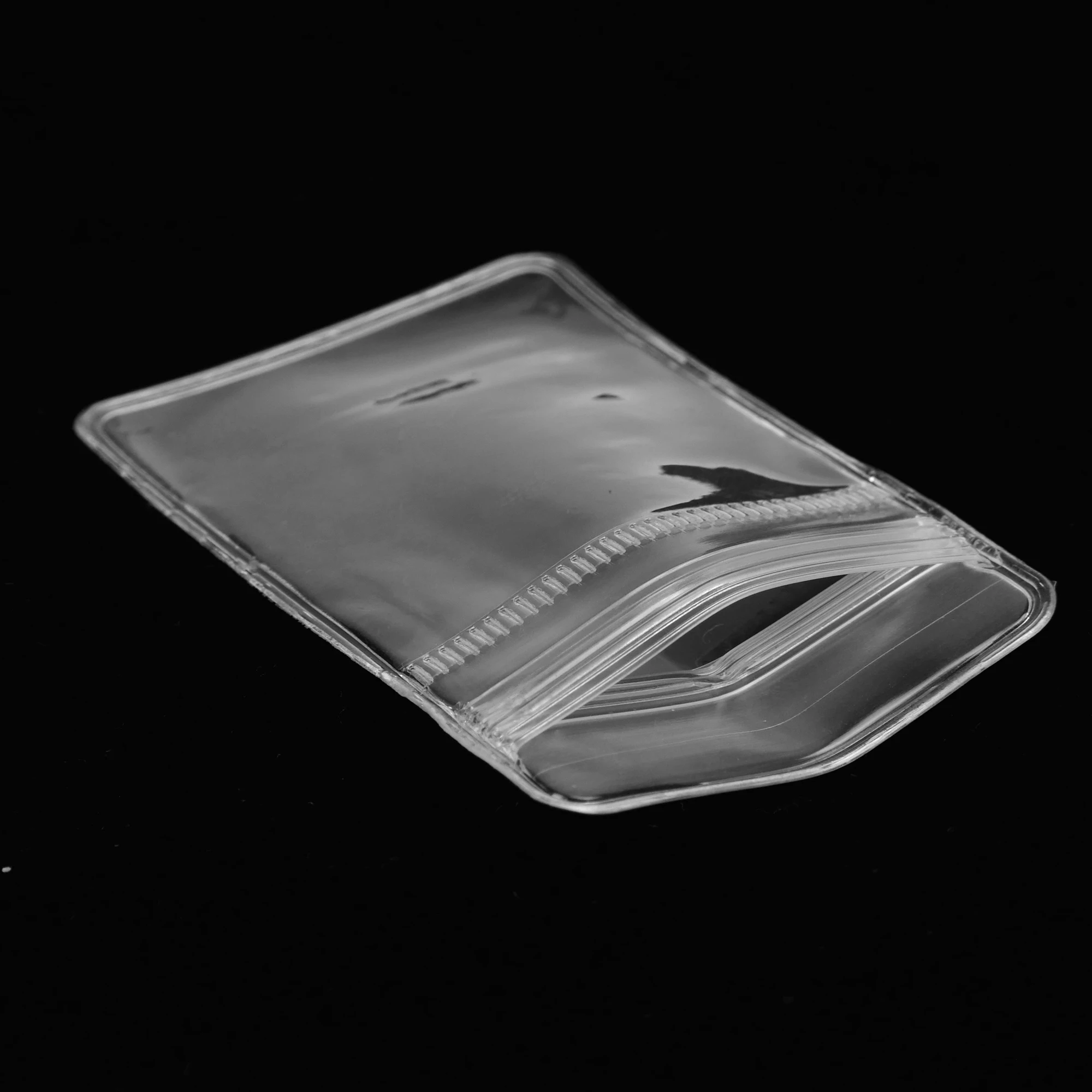 50pcs Zip Bags Plastic Pvc Bags Transparent Jewelry Zip Lock Bags Food Storage Bag Kitchen Package Bag Gift Storage Pouches