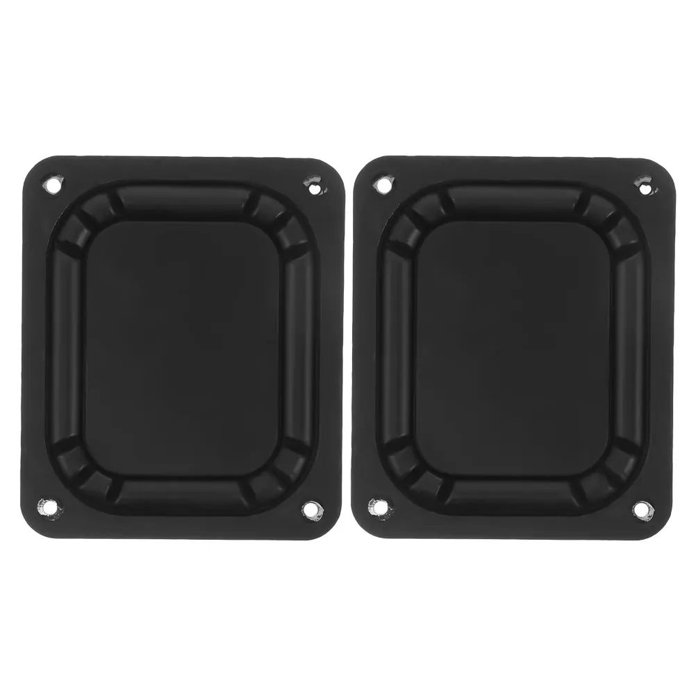 

2PCS Bass Auxiliary Car Loudspeaker Diaphragm Plate Passive Radiator Vibration Subwoofer Speaker Replacements Rectangular Design