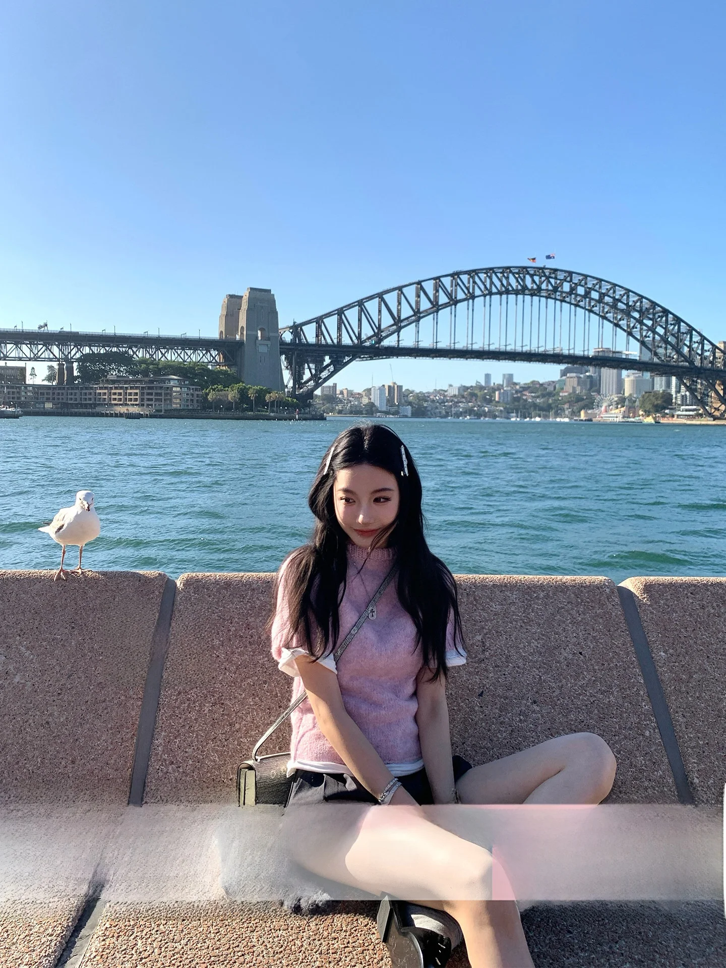 

Австралийский вязаный свитер из шерсти альпаки с круглым вырезом, женский, приталенный, для повседневной носки, модный, как базовый слой, топ