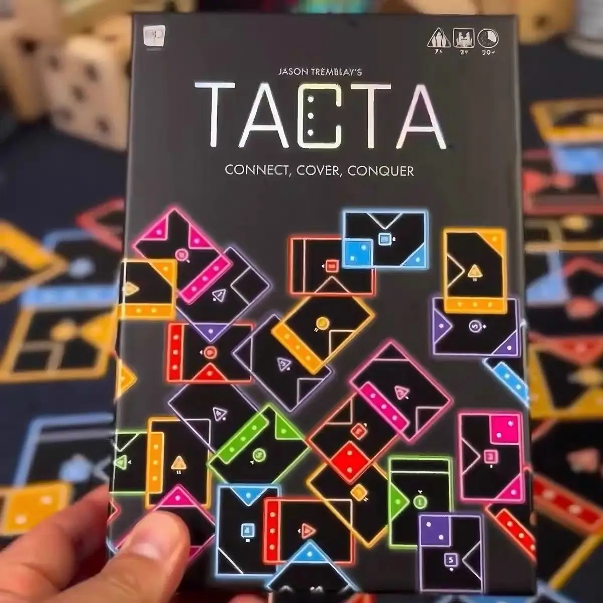 لعبة بطاقات TACTA109، استراتيجية سريعة السرعة، مطابقة الأشكال، الحفلات، العائلة، التجمع الترفيهي، لعبة اللوحة