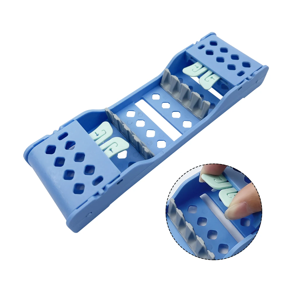 1Pcs Dental Instrument Tools Disinfection Placing Box Cassette Tray Autoclavable Dentistry Tools Sterilization Plate Organizer