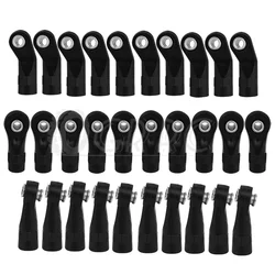 10Pcs M3 M4 Rod Straight Bent Ends Plastic Link Balls Head Linkage Joint for 1/10 RC Crawler Car SCX10 D90 Wraith TRX4 TRX6 Part