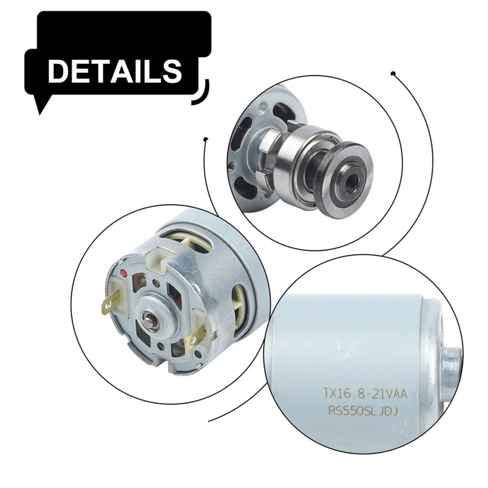 B52C Replacement Angle Grinder Motor RS550SLJDJ Size Standard