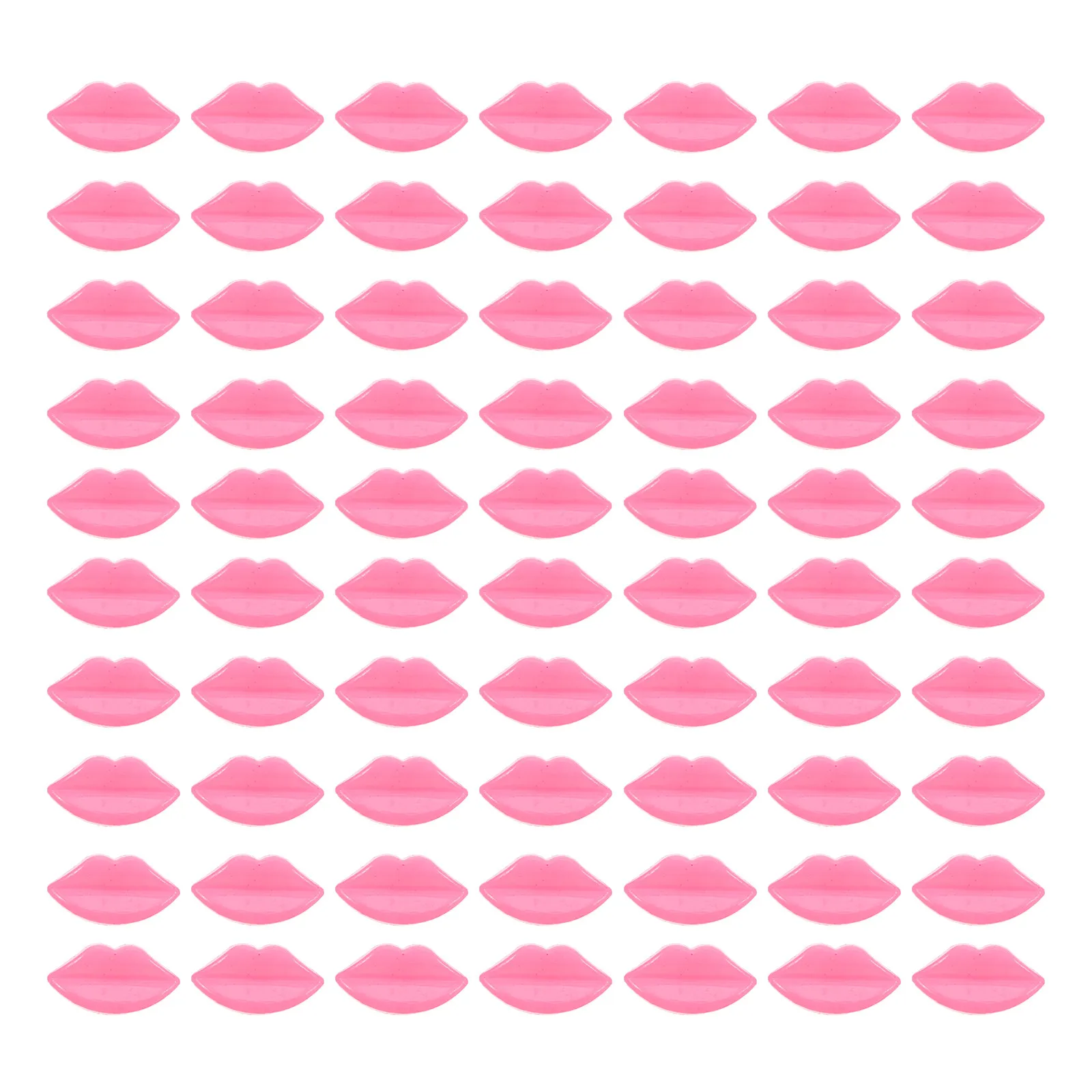 

100 шт. реалистичных розовых мини-губок для изготовления кукол, проектов по вязанию крючком, аксессуаров для кукольных домиков, миниатюрных украшений для губ