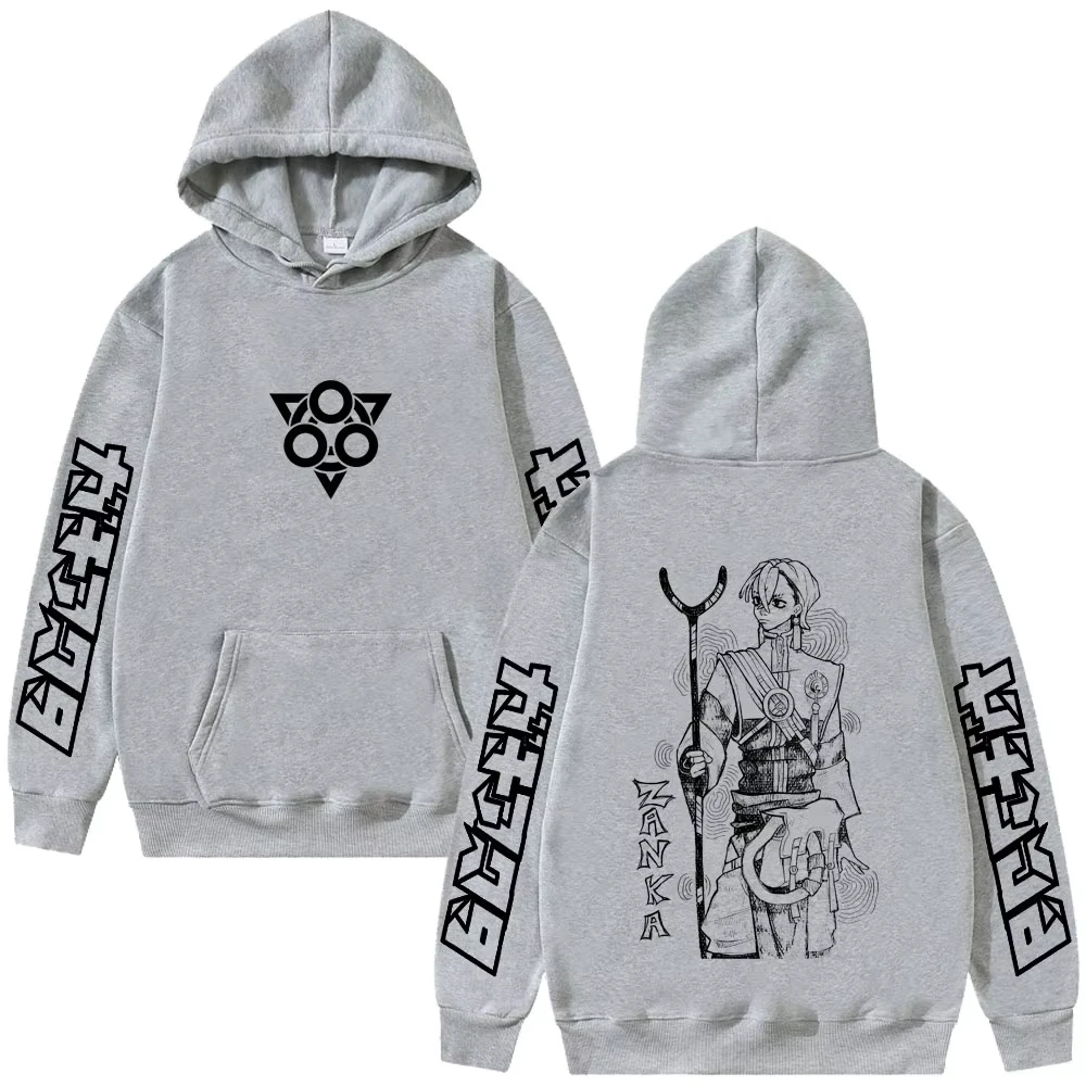 Hot Sale Anime Gachiakuta Zanka Hoodie Men Women Manga Fashion Trend Pullover Hoodies Y2K Oversized Vintage Printed Sweatshirt
